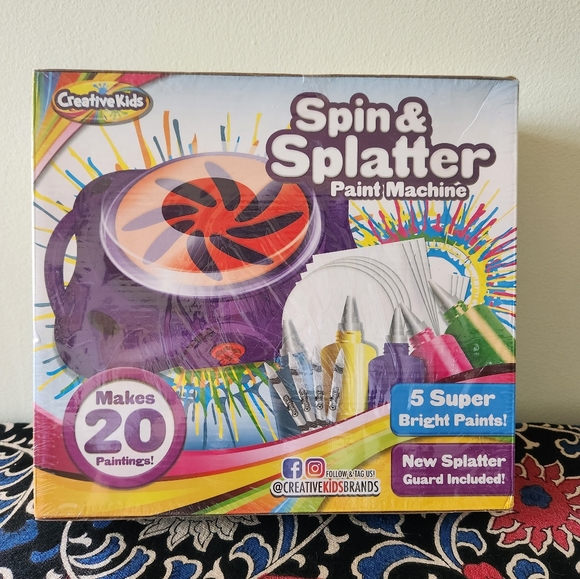 Creative kids - spin and splatter paint machine - Picture 1 of 4